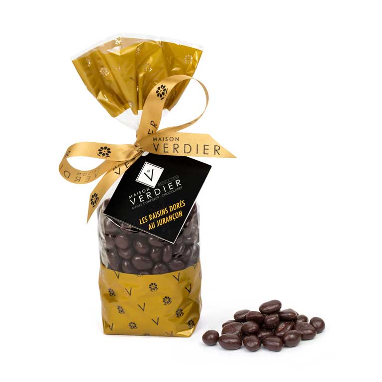 Raisin en chocolat au sauternes <br>Maison Verdier - 150g