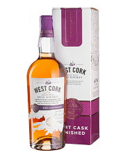 Whiskey WEST CORK<br> Port Cask Finished 43°