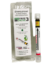 Ethylotest à usage unique