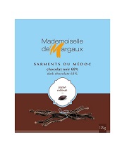 Sarments du Médoc<br>Mademoiselle de Margaux - Chocolat noir