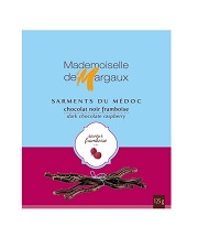 Sarments du Médoc<br>Mademoiselle de Margaux - Framboise Chocolat
